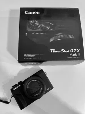 كاميرا كانون g7x III للبيع