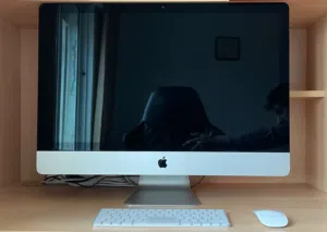 iMac 27" 5K Quad-Core Intel Core i5 3.8GHz 16GB RAM 8GB GPU 1TB SSD  DVD macOS+ Windows 10 Pro