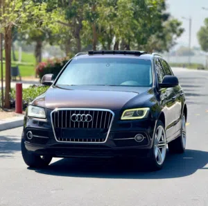 اودي Q5 خليجي موديل 2016 فل اوبشن  بحالة ممتازة جدا