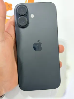 iPhone 16  128g  black وكالة استخدام شهرين فقط الكفالة لسا سنة تقريبا