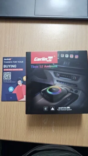جهاز Carlinkit للسيارات اللي شاشاتهم تدعم CarPlay (نسخة جديدة)