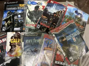 عدد 7 اشرطة منسوخه لبلاي ستيشن2 لهواة التجميع   7copied tapes for PlayStation 2  اقراء الوصف