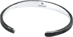 سوار KUZZOI فضة 925 أصلي hammered used look رجالي مفتوح - حالة مستعمل  السعر 170 دينار