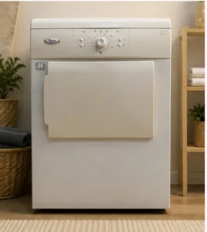 نشافة ملابس Whirlpool سعة 7 كيلو بحالة ممتازة للبيع ونظيفة جدا من الداخل ما شاء الله عليها