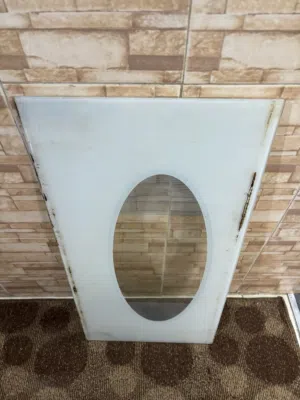 زجاج حراري لباب فرن ايطالي 80