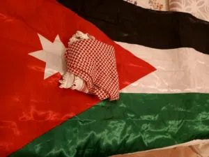 العلم الاردني