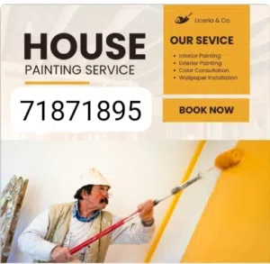 Painter's paint services . good paint services at suitable price . Best quality paint we apply Jotun