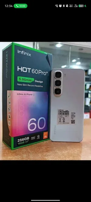 Infinix Hot 60 Pro Plus 256 GB in Amman