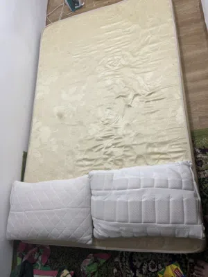 Mattress and pillows