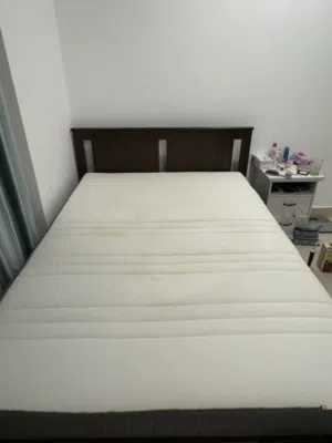 IKEA BED FRAME AND MATTRESS