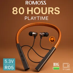 ROMOSS R05 –  سماعات تدوم شهر !