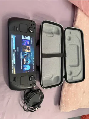 Steam deck lcd 512gb with 256gb ssd card