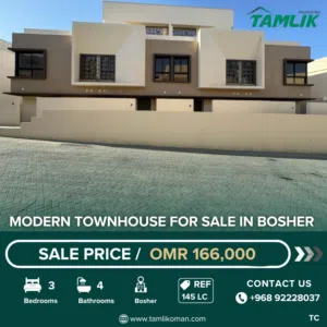 Modern Townhouse for Sale in Bosher  REF 145LC