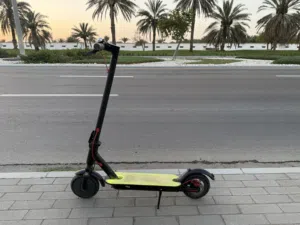 سكوتر كهربائي قوي ونظيف مع شاحن