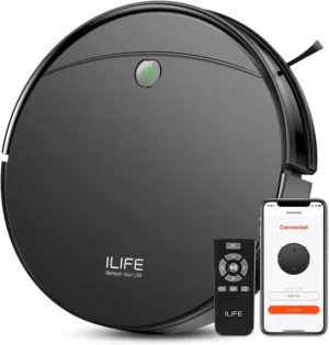 ارخص المكانس الروبوتية كنس فقط  ilife v10   ضمان سنة ونصف