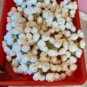 Realistic and reusable bloomedArtificial  hair jasmine flower string
