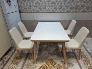طاوله طعام مرمر طبيعي