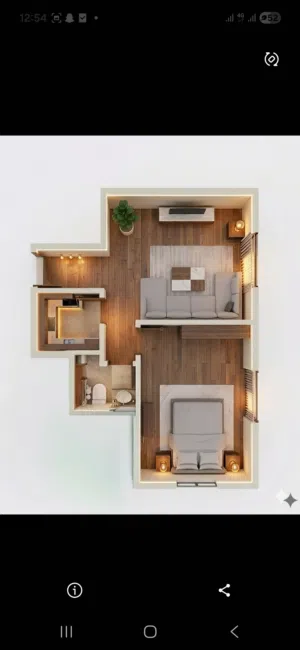 46 m2 1 Bedroom Apartments for Sale in Dhofar Salala