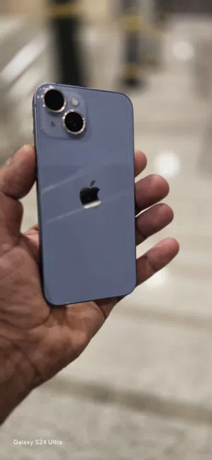 iPhone 14 Blue 128GB - Mint Condition - 94% BH - Apple Care Until July 17