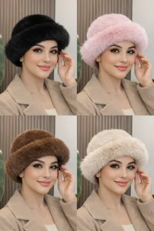 قبعة فرو صناعة تركية