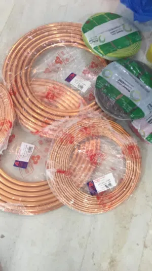 نحاس تمديدات المكيفات – جودة عالية  ضمان على النحاس حتى 20 سنة