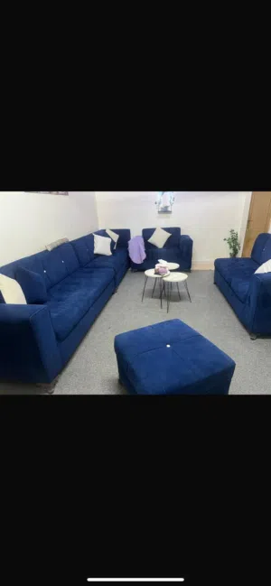 كنب كورنر مع برادي وسجادة