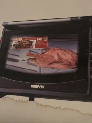 Electric oven with Convecting Rotisserie