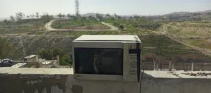 مايكرويف ال جي شغال 100% جرب قبل ماتوخذه فقط16دينار
