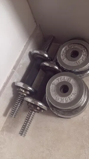 For sale used dumbbells
