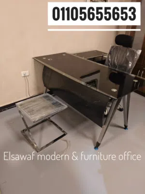 مكتب زجاج سيكوريت مقاوم للكسر ، مكاتب زجاج ،مكاتب اداريه ،manger office،مكتب ازاز