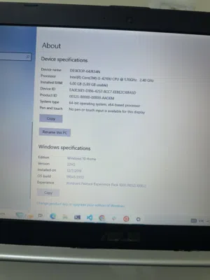 جهاز Asus بحالة جيده للبيع