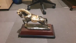 مجسم حصان فريد من نوعة