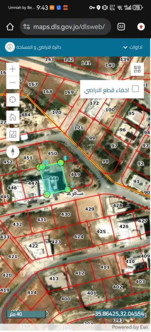 Residential Land for Sale in Amman Safut