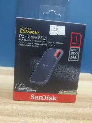 SSD هارد خارجي سان ديسك -1T00 - اسود 1تيرابايت