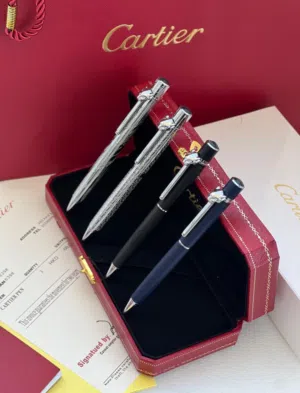 للبيع قلم Cartier فاخر بتصميم ملكي أنيق ولمسة راقية لعشاق الفخامة والتميز مناسب لجميع المناسبات