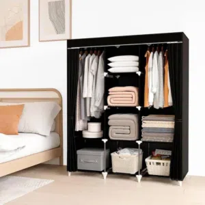 و رجعنااا وفرناها خزانة ملابس قماش الاكثر طلبا سهلة النقل و التركيب