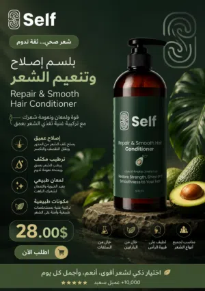 سرّ النعومة والقوة لشعرك يكمُل مع Self