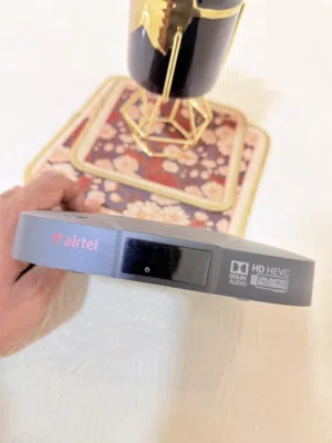 Airtel HD receiver for sale with org remote