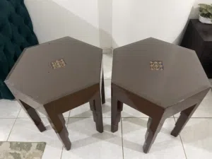 كنبة / صوفا 2 شخص مع 2 طاولة