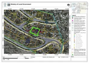 أرض كوشان طابو مستقل 508 متر نظيييف تصنيف أ في بيت امرين مفروز جاهز كل الخدمات أرض مميزة والتنازل مب