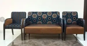 Brand new two seater sofa set with two chairs