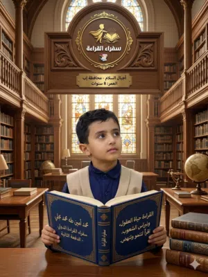 نعلن عن مسابقة قراءة لبرنامج سفراء القراءة الدولي .