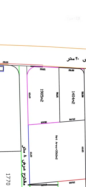 Commercial Land for Sale in Jenin Qabatiya