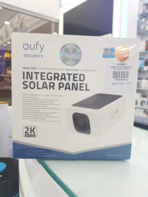 Eufy Security solocam S40 integrated solar panel......