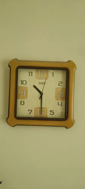 Three numbers wall clock for sell