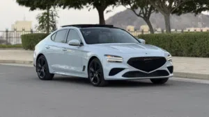 جينيسس g70 tt حادث خلف خفيف