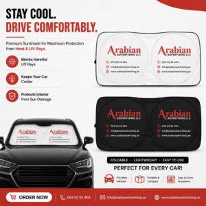 Premium Sunshade for Maximum Protection from Heat & UV Rays.