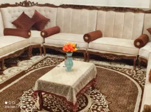 فيلا للاجار مفروشة خلف الحور مول طريق النهر //