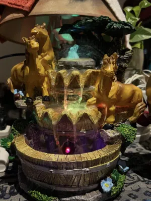 beautiful antique fountain