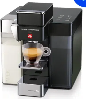 Francis Francis for Illy Y5 Milk Espresso and Coffee Machine Black